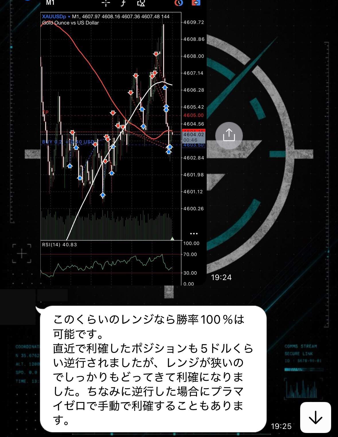 SCALP FORCEオープンチャット内の様子 4
